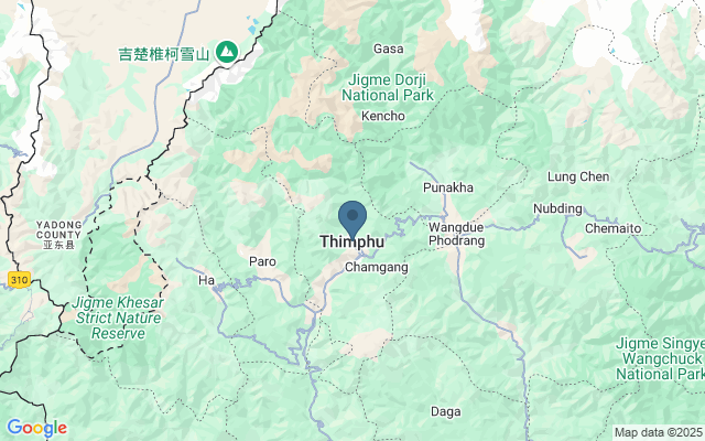 Kaart met locatie Changlingmethang markt